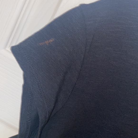 Max Studio black cap sleeves top Sz S - Picture 11 of 12